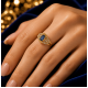 Pre Owned 18ct Sapphire and Diamond Ring ZB895